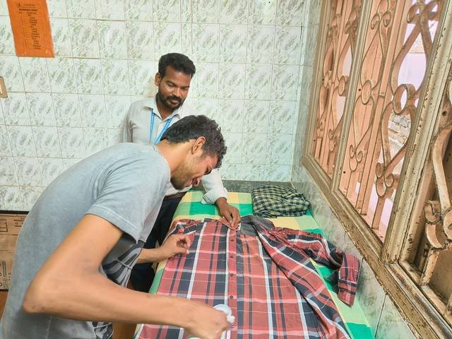 cloth work